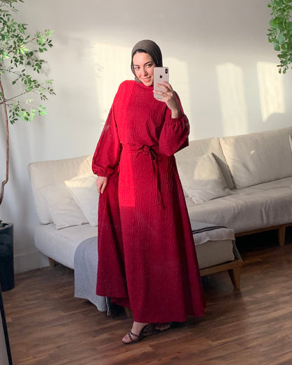 0Velvet wrap dress